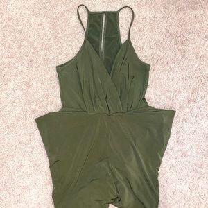 BCBG generation: Olive Green Jumpsuit